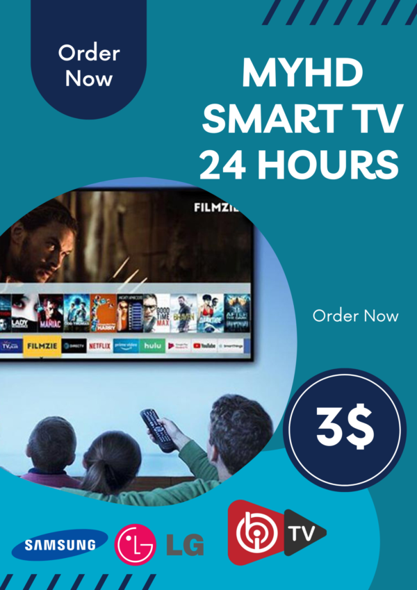 MYHD SMART TV 24 hours Subscription (Test)